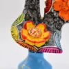 Coq de Barcelos 25cm noir - Prazeres Côta