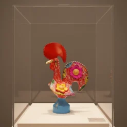Coq de Barcelos 25cm rouge - Prazeres Côta