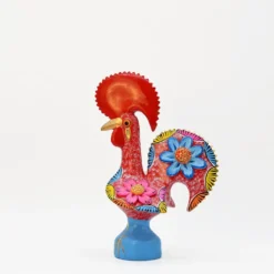 Coq de Barcelos 30cm rouge - Prazeres Côta