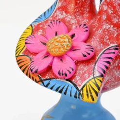 Coq de Barcelos 30cm rouge - Prazeres Côta