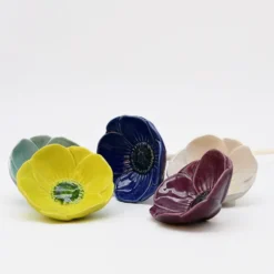 Coquelicots artificiels en céramique
