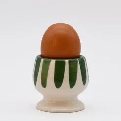 Coquetier rayé