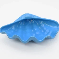 Coquillage en céramique 28cm - Bleu Turquoise