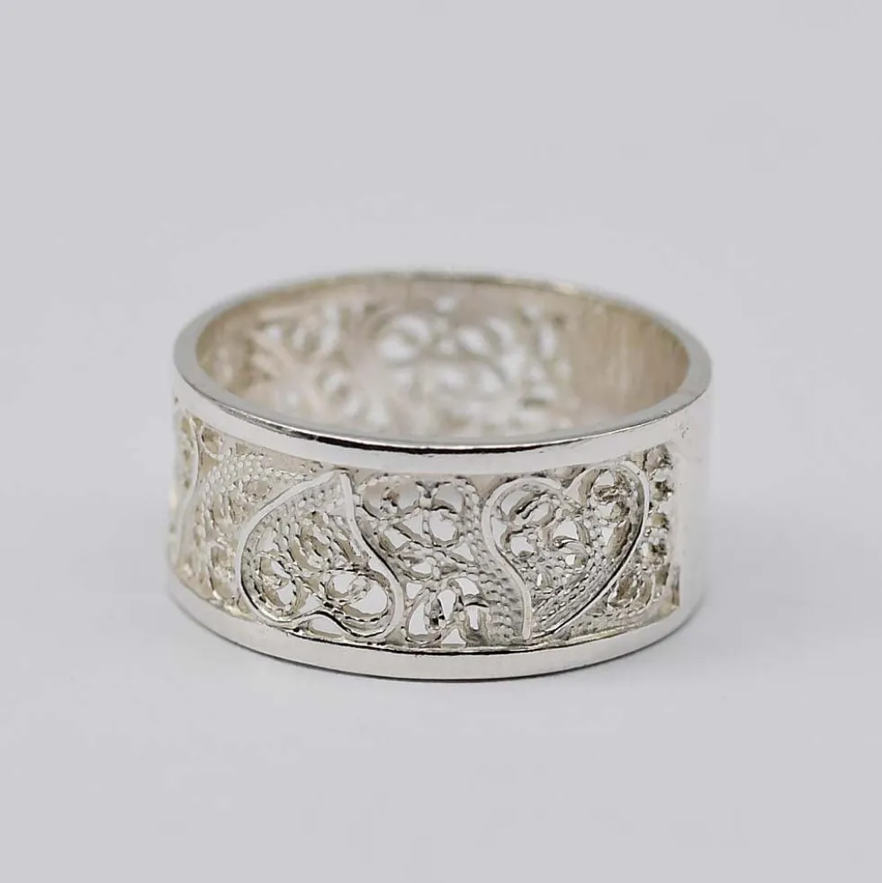 Coração de Viana I Bague en argent