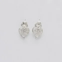 Coração de Viana I Boucles d'oreille en argent - 3.5cm