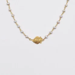Coração de Viana I Collier de perles ras de cou