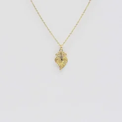 Coração de Viana I Collier en argent doré