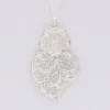 Coração de Viana I Pendentif en argent - 11 cm