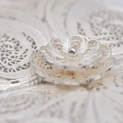 Coração de Viana I Pendentif en argent - 11 cm
