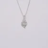 Coração de Viana I Pendentif en argent - 3cm