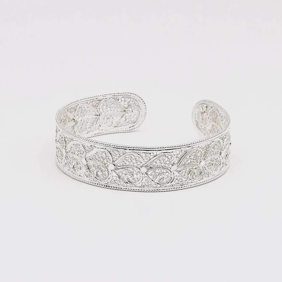 Coração I Bracelet en argent