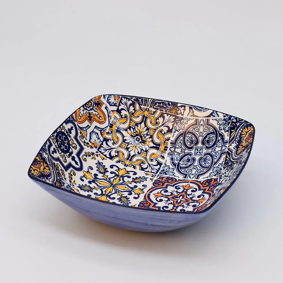 Coupe en céramique "Azulejos" - Bleue