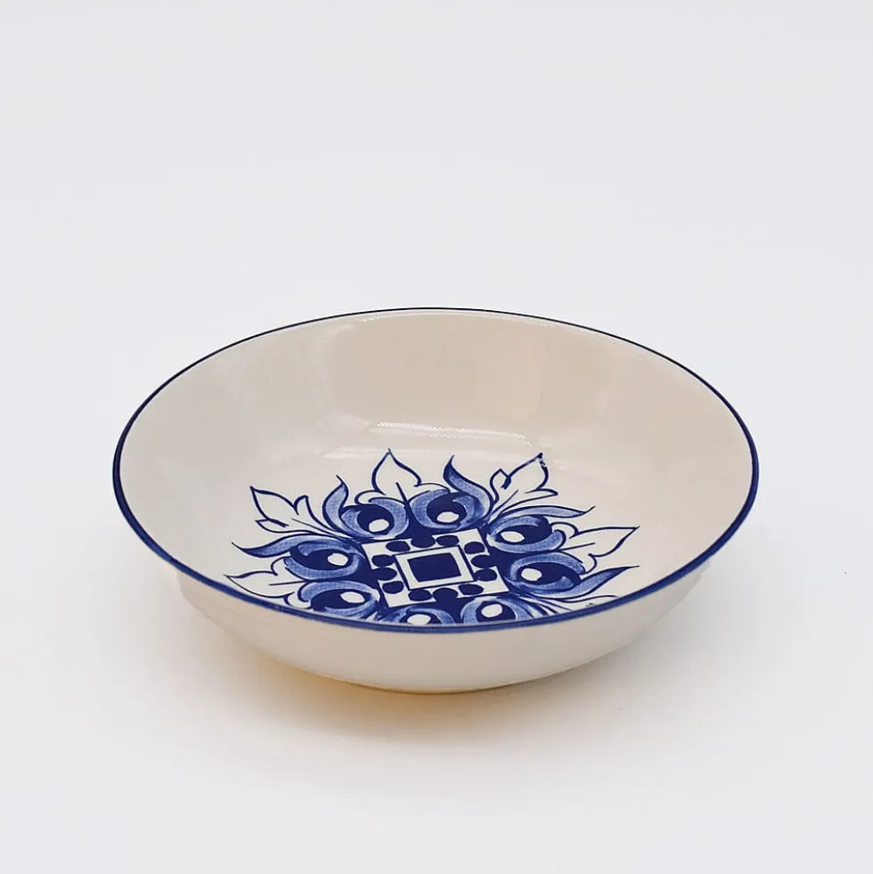 Coupe en céramique "Brasão" 13cm - Bleu