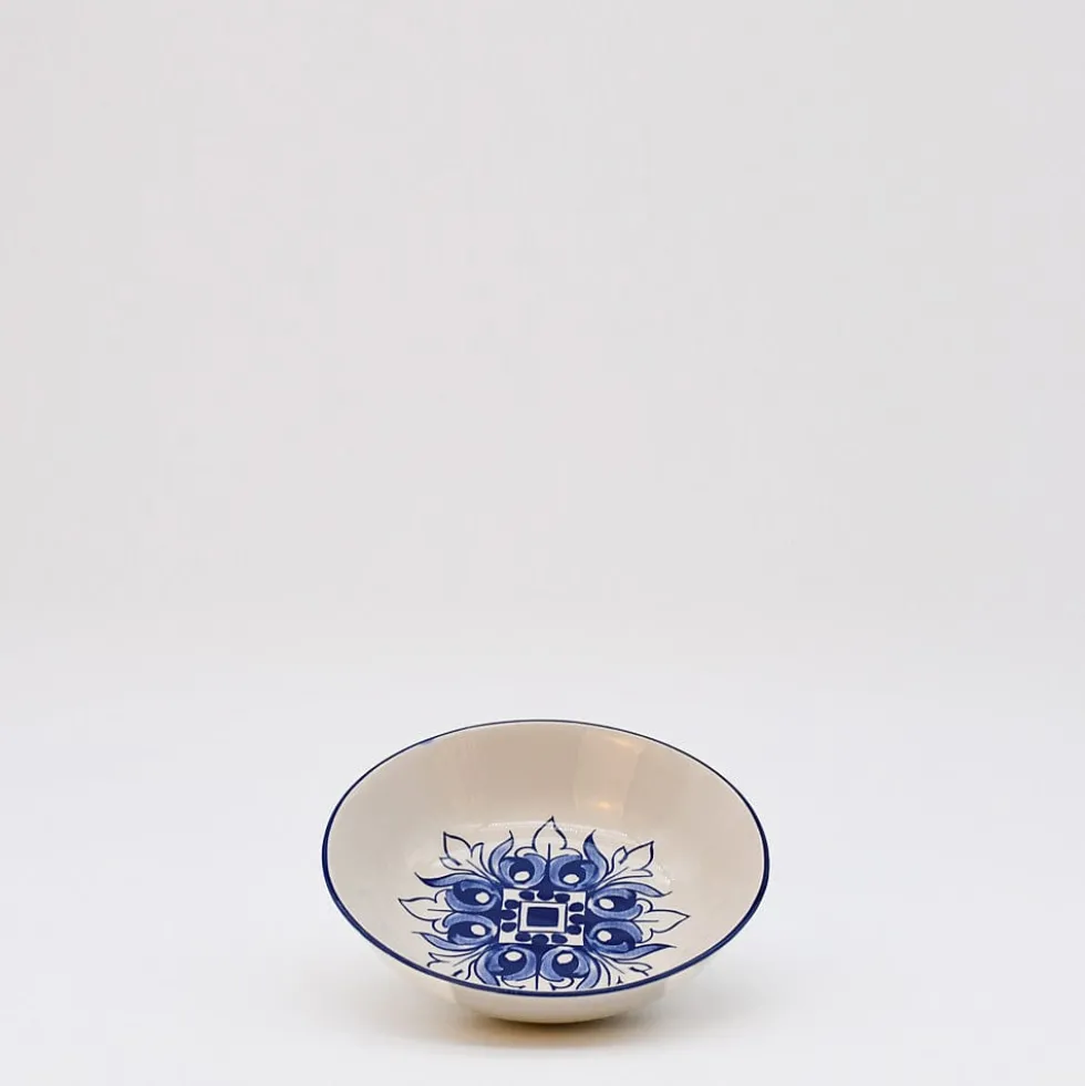 Coupe en céramique "Brasão" 13cm - Bleu