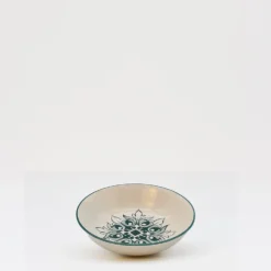 Coupe en céramique "Brasão" 13cm - Verte