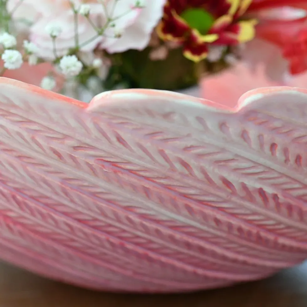 Coupe en céramique "Flamingo Rosa"