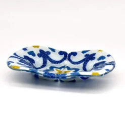 Coupe en verre fusionné "Azulejos"