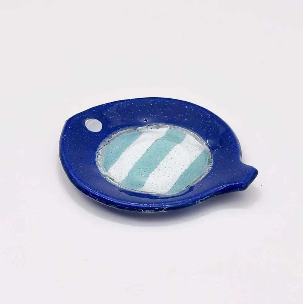 Coupe en verre fusionné "Sardinha"