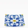 Coupe plate en verre fusionné "Azulejos"