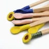Couverts de service en forme de chou - Rose
