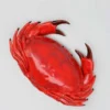 Crabe en céramique - Rouge