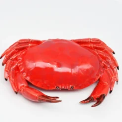 Crabe en céramique - Rouge