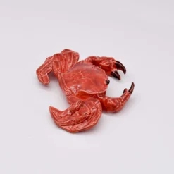 Crabe en céramique - Rouge