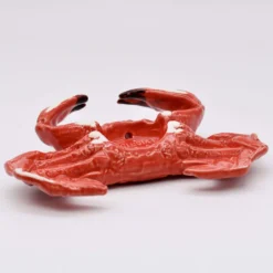 Crabe en céramique - Rouge