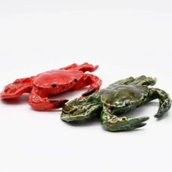 Crabe en céramique - Vert