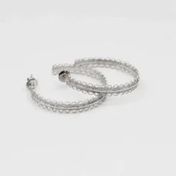 Créoles I Boucles d'oreilles en argent