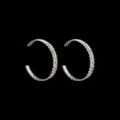 Créoles I Boucles d'oreilles en argent