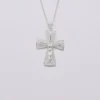 Crucifixo I Pendentif en filigrane d'argent - 5cm