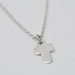 Cruz I Charm en argent