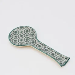 Cuillère de service en céramique "Padrão" - Verte