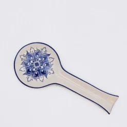 Cuillère de service en céramique "Brasão" - Bleu