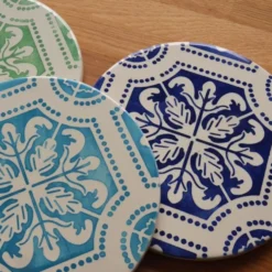 Dessous de plat en céramique et liège