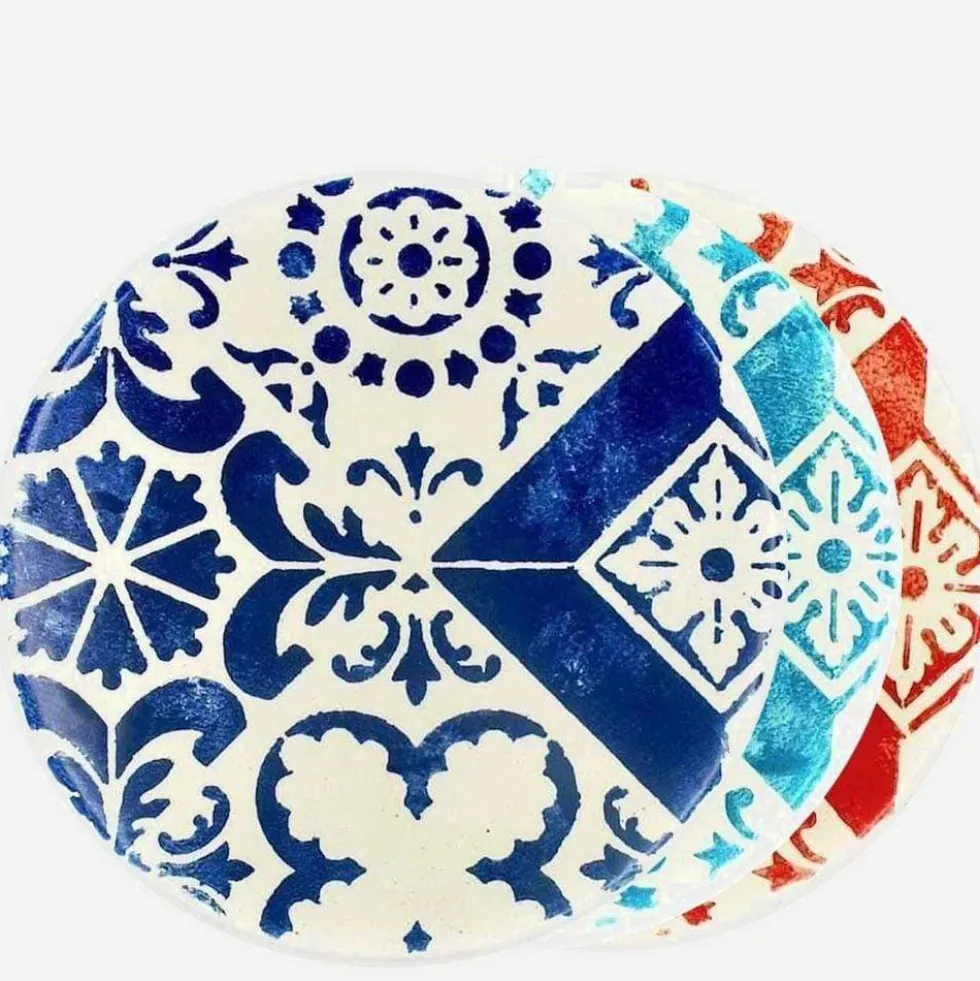 Dessous de plat en céramique et liège "Azulejos"