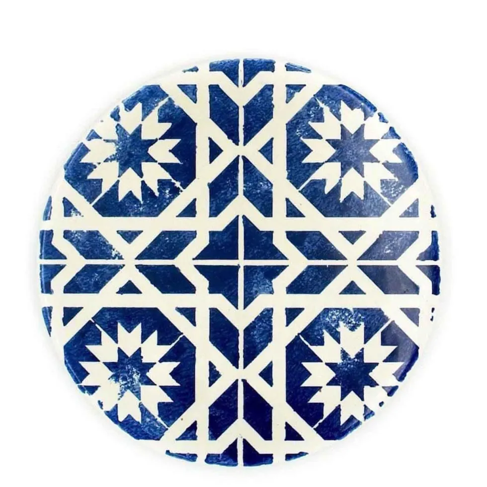 Dessous de plat en céramique et liège "Azulejos"