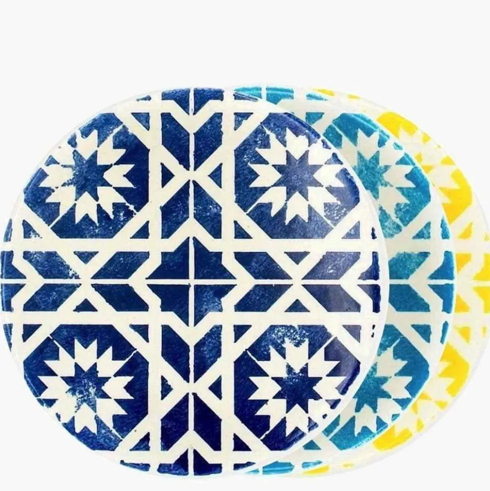 Dessous de plat en céramique et liège "Azulejos"
