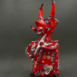 Diabo com cigarro 40 cm - Júlia Côta