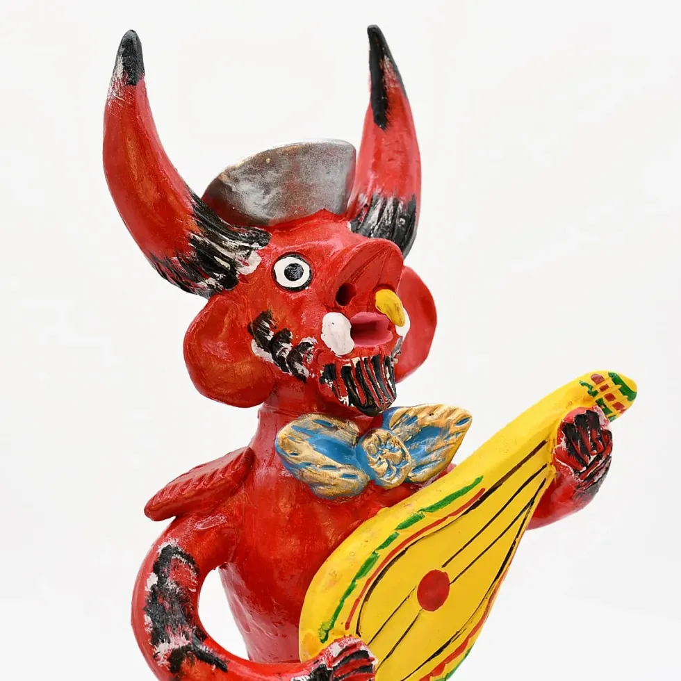 Diabo com guitarra 30cm - Prazeres Côta