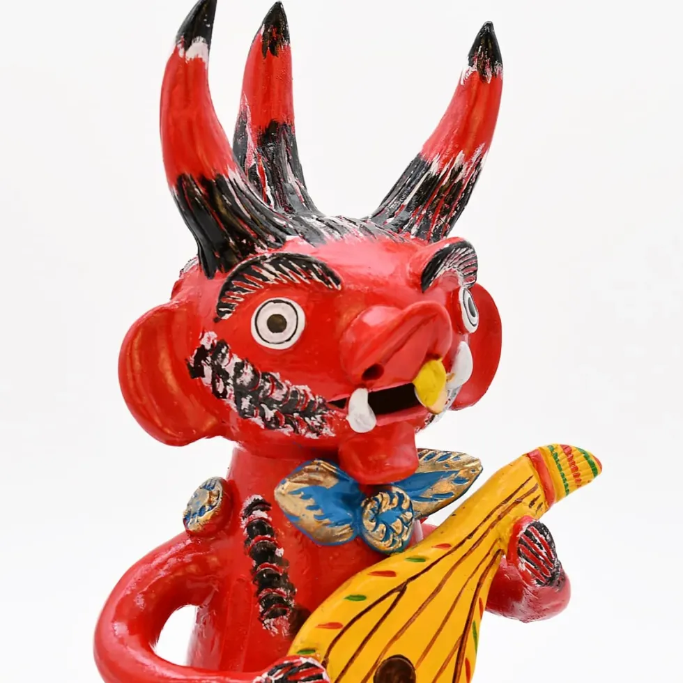 Diabo com guitarra 30cm - Prazeres Côta