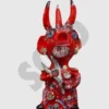 Diabo com três cornos 40 cm - Júlia Côta