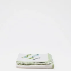 Doudou en coton "Sardinhas" - Vert
