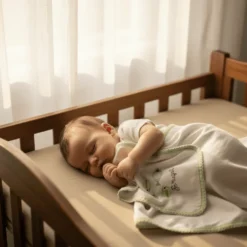 Doudou en coton "Sardinhas" - Vert