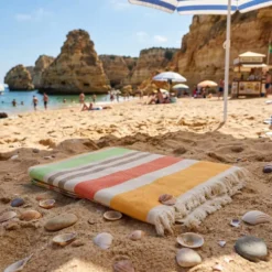 Drap de plage portugais en coton