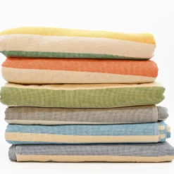 Drap de plage portugais en coton - Vert