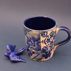 Ensemble de 2 Mug en grés "Lisboa"