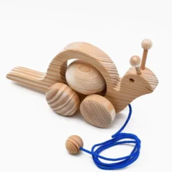 Escargot en bois