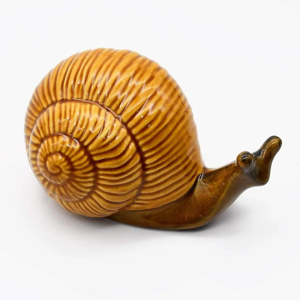 Escargot en céramique - 17 cm